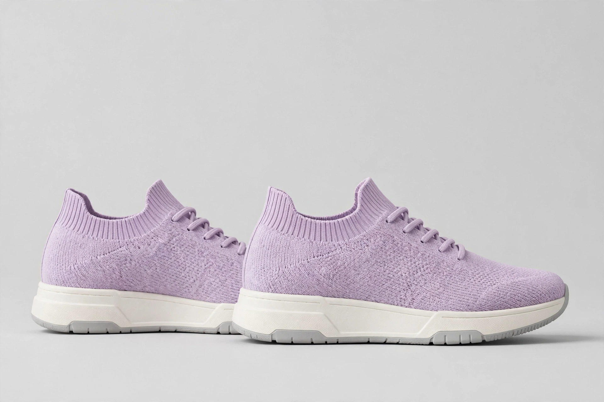 Pastel Knit Sneakers